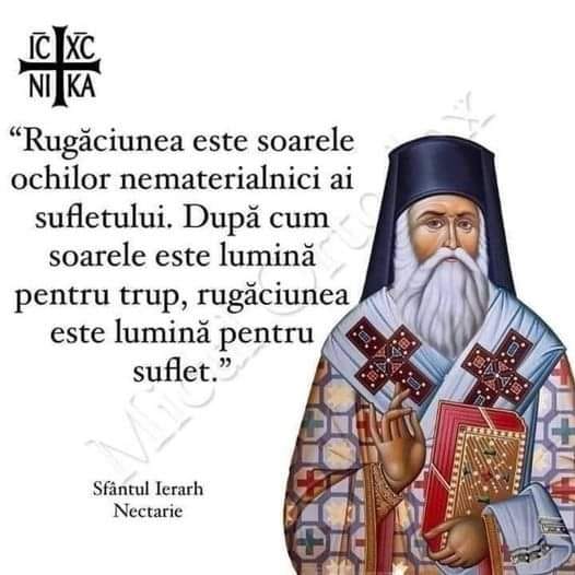 Rugaciunea este lumina pentru suflet
